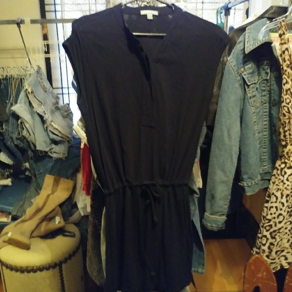 James perse silk mini dress size 1